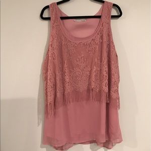 MAURICE’S LACE TANK